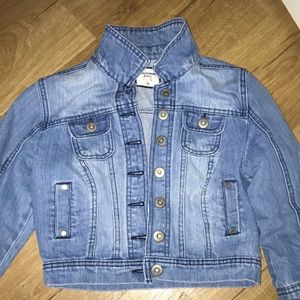 Cropped Jean Jacket